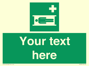 Custom Stretcher Sign